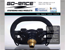 Tablet Screenshot of go-race.co.uk